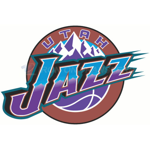 Utah Jazz Iron-on Stickers (Heat Transfers)NO.1218